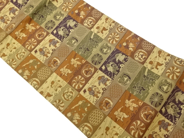 JAPANESE NAGOYA OBI / WOVEN TOYS & CHILDREN